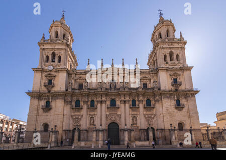 Santa Iglesia Catedral de la Asunción de la Virgen, Jaen, Andalusien, Spanien Stockfoto