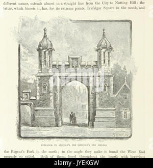 Abbildung Seite 84 entnommen "London und Umgebung. Einen malerischen Überblick über die Metropole und den Vororten... Übersetzt von Henry Frith. Mit... Abbildungen (11196826046) Stockfoto