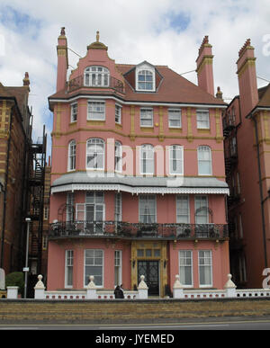 3 King's Gärten, Hove (NHLE Code 1187567) (August 2010) Stockfoto