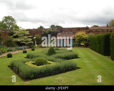 Ein Blick auf hoveton Hall Gardens Stockfoto