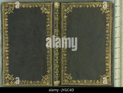 Eine Abhandlung zu den häufigsten Krankheiten in den West Indies, und hier insbesondere jene, die in Barbadoes auftreten. London, 1726. Die obere Abdeckung und untere Abdeckung und der Wirbelsäule. (C108bbb4) Stockfoto