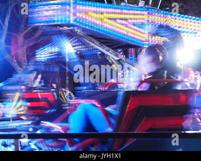 Sheerness, Kent. 19 Aug, 2017. Sheerness fair und jährliche Sommer Feuerwerk. Credit: James Bell/Alamy leben Nachrichten Stockfoto