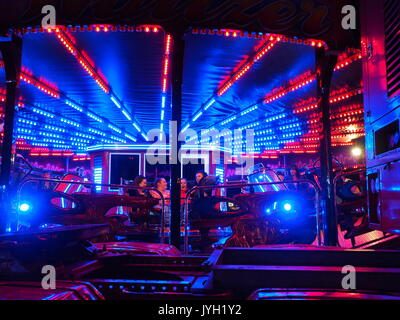 Sheerness, Kent. 19 Aug, 2017. Sheerness fair und jährliche Sommer Feuerwerk. Credit: James Bell/Alamy leben Nachrichten Stockfoto