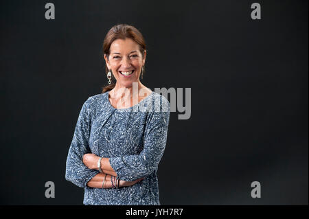 Edinburgh, Großbritannien. 20. August 2017. Thema Victoria Hislop beim Edinburgh International Book Festival erscheinen. Credit: Lorenzo Dalberto/Alamy leben Nachrichten Stockfoto