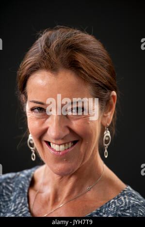 Edinburgh, Großbritannien. 20. August 2017. Thema Victoria Hislop beim Edinburgh International Book Festival erscheinen. Credit: Lorenzo Dalberto/Alamy leben Nachrichten Stockfoto