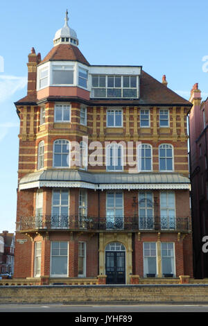 4 King's Gärten, Hove (NHLE Code 1280449) (April 2013) Stockfoto