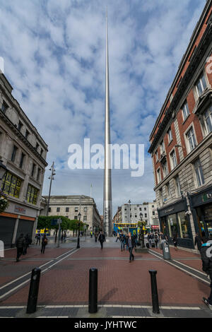 Der Turm, dem höchsten Gebäude in Dublin, Leinster, Irland, Europa. Stockfoto