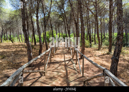 Riserva Naturale Foce del Platani (Agrigento) Stockfoto