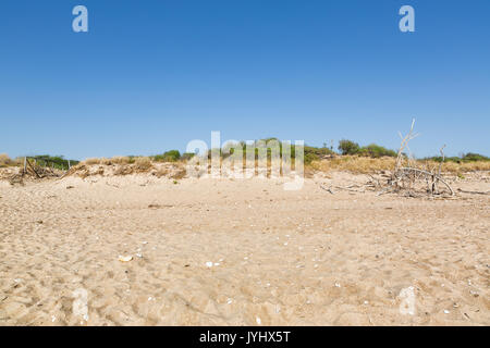 Riserva Naturale Foce del Platani (Agrigento) Stockfoto