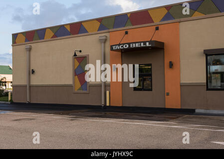 Taco Bell in Leesburg, Florida, USA Stockfoto