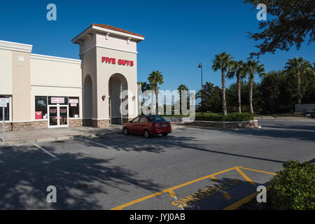 Fünf Jungs Restaurant in Lady Lake Florida USA Stockfoto