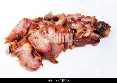 Kantonesische gegrilltem Fleisch - Char siu Stockfoto