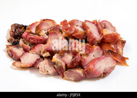 Kantonesische gegrilltem Fleisch - Char siu Stockfoto