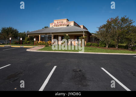 Oakwood Räucherei Grill Lady Lake Florida Stockfoto