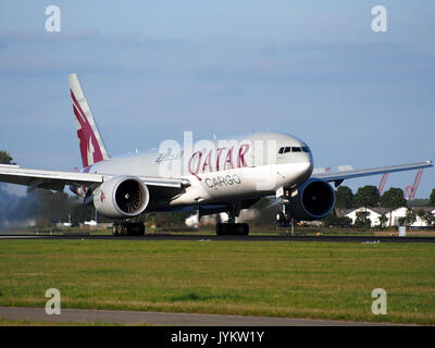 7 BFA Qatar Airways Cargo Boeing 777 FDZ cn 36098 Bild 3 Stockfoto