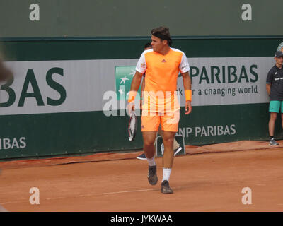 2017 Roland Garros qualifizierende Turnier 94 Stockfoto