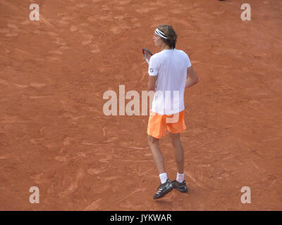 2017 Roland Garros qualifizierende Turnier 106 Stockfoto