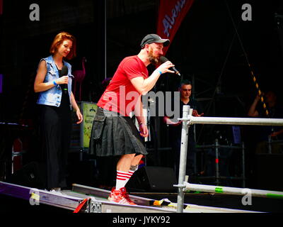 Deutschland deutsche Münchener CSD Christopher Street Day Ehe für Alle party Konzert Feier Stockfoto