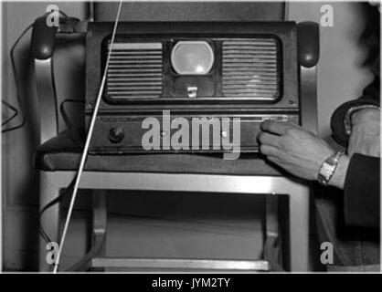 3 Zoll TV-Gerät Stockfoto