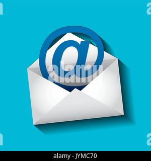 E-mail Marketing Design Stock Vektor