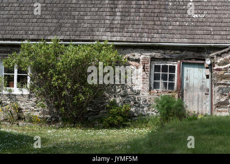 Eine alte Hütte auf der Insel Sark auf den Kanalinseln, Großbritannien Stockfoto