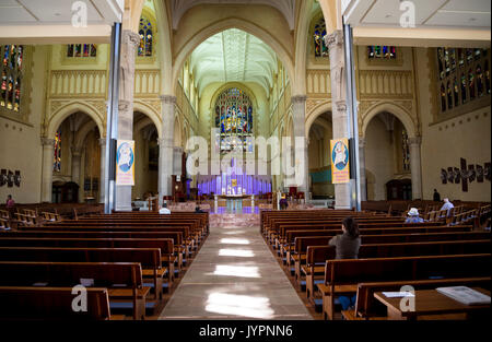 Innenraum von St. Mary's Kathedrale, Perth, Western Australia Stockfoto