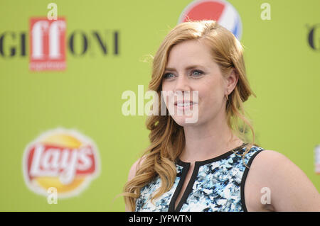 Amy Adams besucht einen fotoauftrag am Giffoni Film Festival 2017 Mit: Amy Adams Wo: Giffoni Valle Piana, Italien Wann: 18 Aug 2017 Quelle: WENN.com Stockfoto