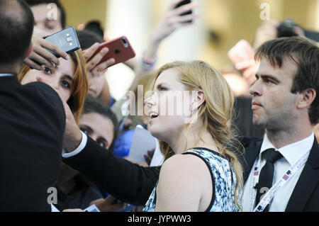 Amy Adams besucht einen fotoauftrag am Giffoni Film Festival 2017 Mit: Amy Adams Wo: Giffoni Valle Piana, Italien Wann: 18 Aug 2017 Quelle: WENN.com Stockfoto