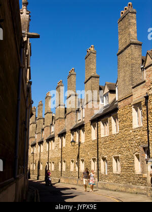 Trinity Lane in Cambridge Stockfoto