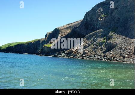 White Island, eine Insel vulkanischen Ursprungs aus Neuseeland Stockfoto