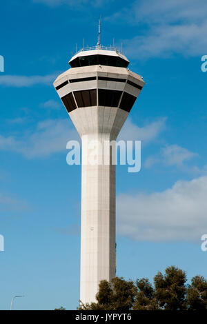 Flughafentower - Perth - Australien Stockfoto