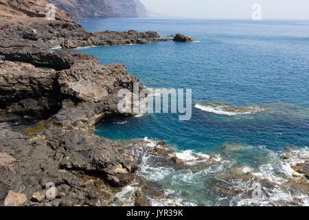Punta de Teno, dem westlichsten Punkt der Insel Teneriffa auf den Kanarischen Inseln. Stockfoto