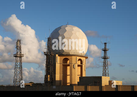 Radar Station, Dingli Cliffs, Malta Stockfoto