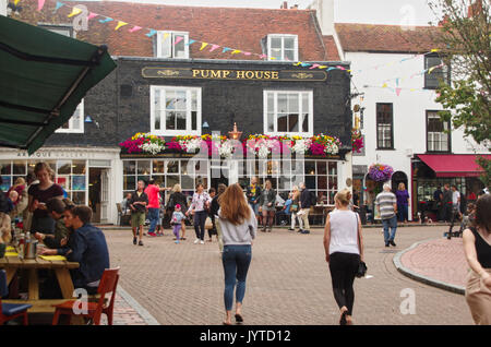 Das Pump House Pub und Bars in The Lanes Brighton UK Stockfoto