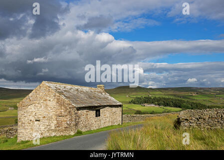 Scheune in Arkengarthdale, Yorkshire Dales National Park, North Yorkshire, England UK Stockfoto