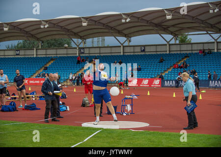 England Athletik Manchester International 2017 Stockfoto