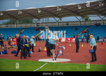 England Athletik Manchester International 2017 Stockfoto