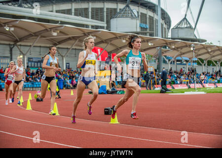 England Athletik Manchester International 2017 Stockfoto