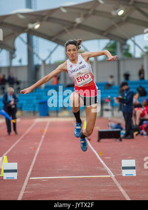 England Athletik Manchester International 2017 Stockfoto