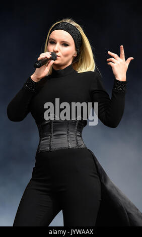 Gnade Chatto sauberer Bandit auf dem V-Festival im Hylands Park, Chelmsford. Stockfoto