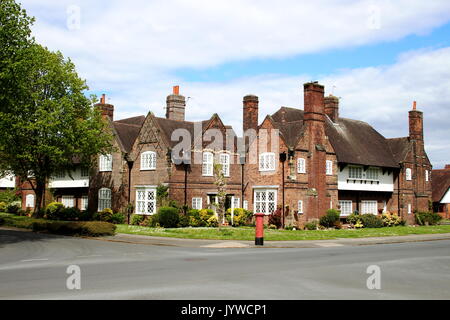 Port Sunlight Village, von soap King William Hesketh Hebel 1888 gegründet, um eine bessere Lebensqualität zu Arbeiter bieten Stockfoto