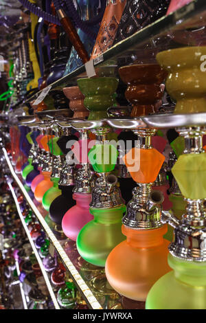 Bunte Wasserleitung anzuzeigen, Athen, Griechenland Stockfoto