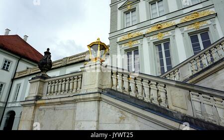 Schloss Nymphenburg in München Stockfoto