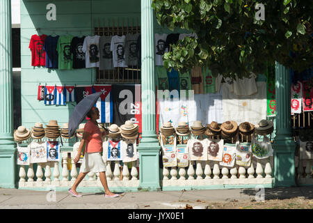 Souvenir shop in Santa Clara, Kuba Stockfoto