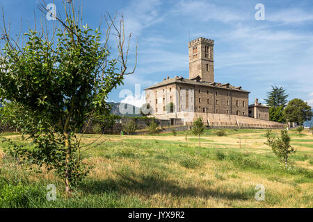 Sarre Schloss, dem königlichen Schloss, Valle Aosta, Italien Stockfoto