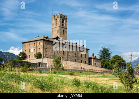 Sarre Schloss, dem königlichen Schloss, Valle Aosta, Italien Stockfoto