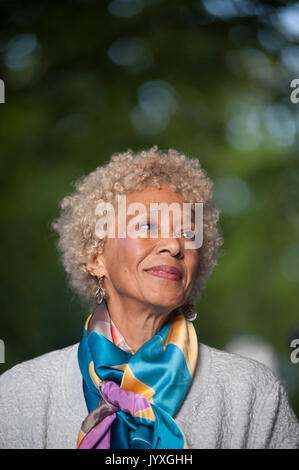 Edinburgh, Großbritannien. 20 Aug, 2017. Margo Jefferson erscheinen an der Edinburgh International Book Festival. Credit: Lorenzo Dalberto/Alamy leben Nachrichten Stockfoto