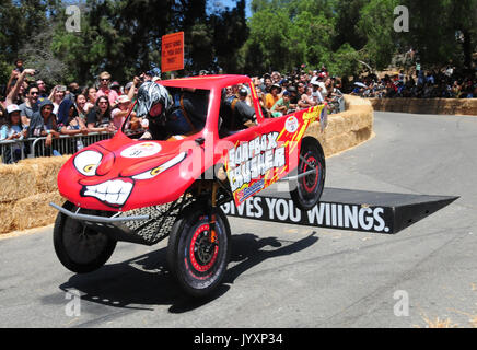 Los Angeles, Kalifornien, USA. 20 Aug, 2017. RED BULL SOAP BOX DERBY Los Angeles 2017, Elysian Park, Los Angeles, Kalifornien, USA, 20. August 2017. Credit: Scott Mitchell/ZUMA Draht/Alamy leben Nachrichten Stockfoto