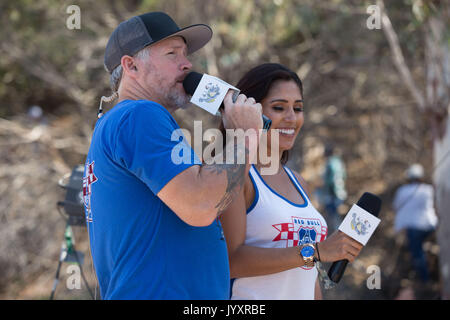 Los Angeles, USA. August 2017. Atmosphäre 2017 Red Bull Soapbox Race Elysian Park August 20,2017 Los Angeles, Kalifornien. Stockfoto