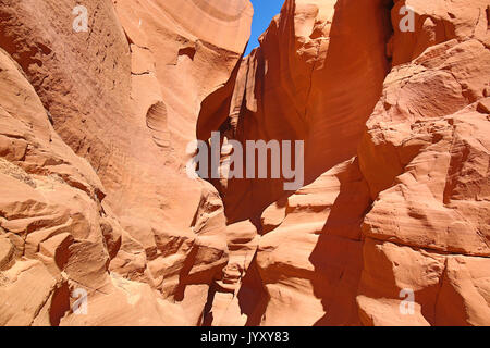 Berühmten Antelope Canyon in der Nähe von Page, Arizona Stockfoto